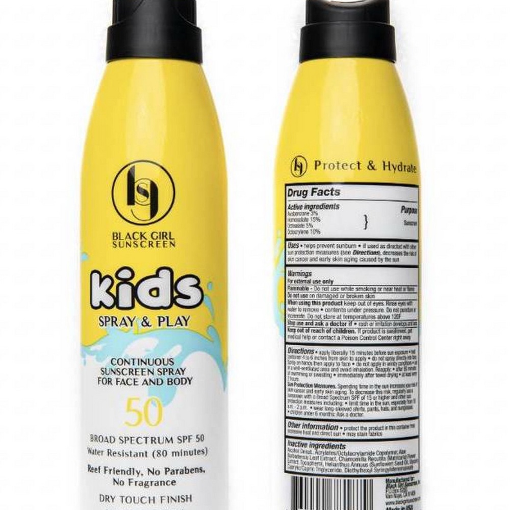 Kids Spray & Play SPF 50 - Yellow
